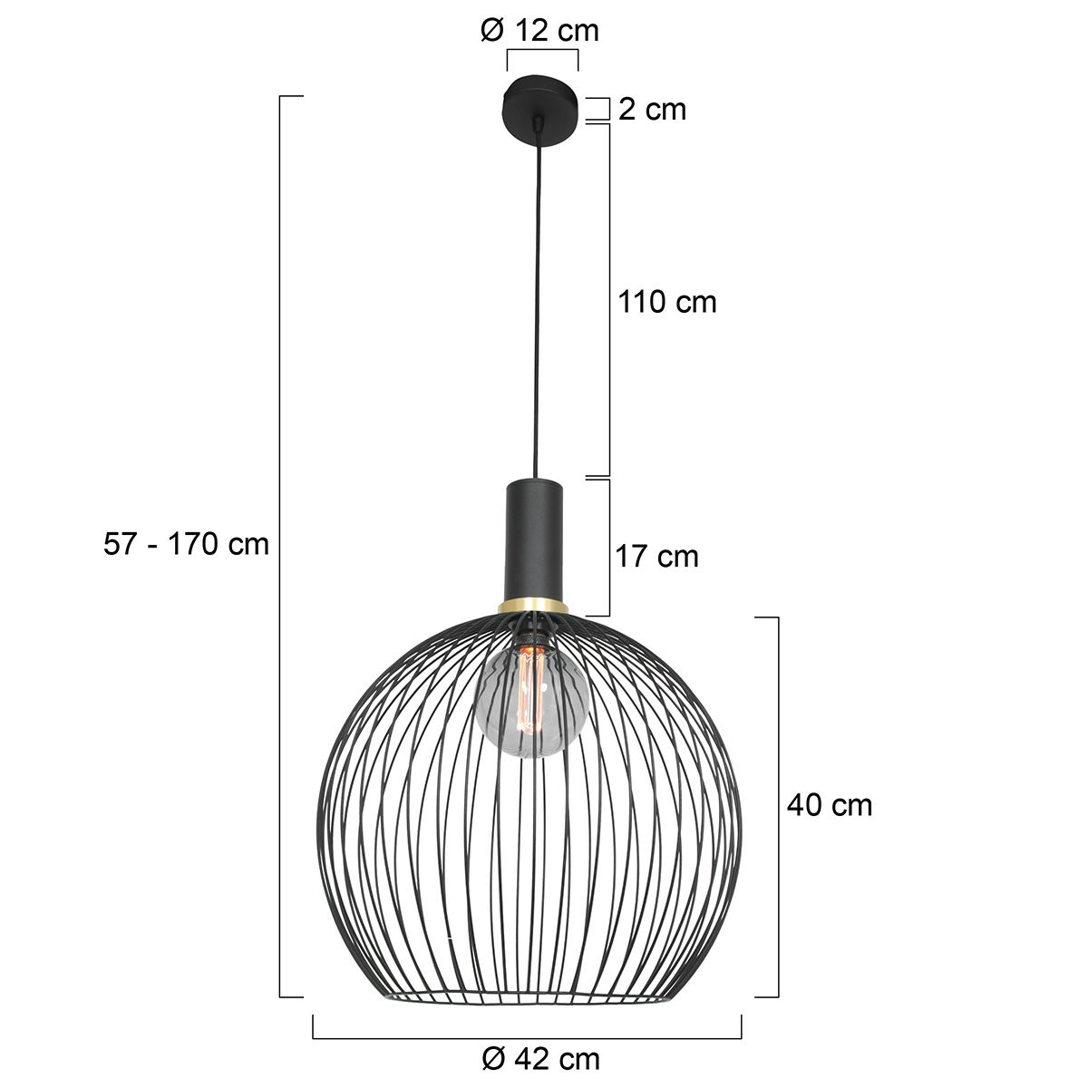 mexlite-hanglamp-aureole-zwart-metaal-ø42cm-e27-3068zw-7