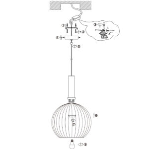 mexlite-hanglamp-aureole-zwart-metaal-ø42cm-e27-3068zw-9