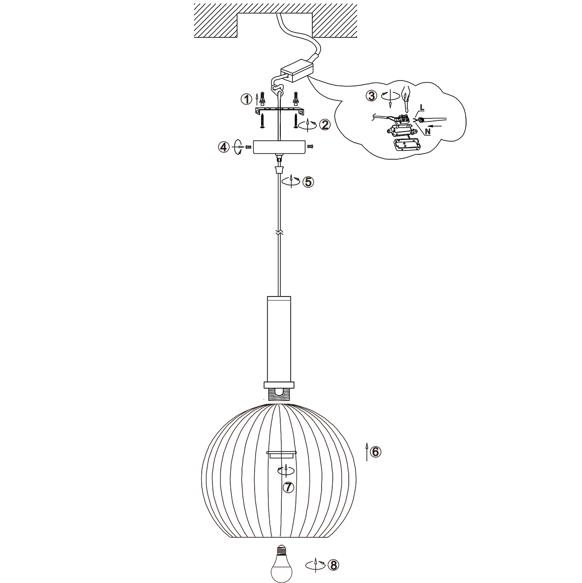 mexlite-hanglamp-aureole-zwart-metaal-ø42cm-e27-3068zw-9