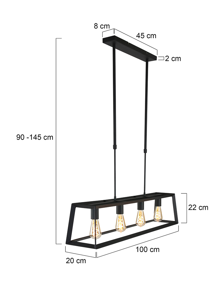 mexlite-hanglamp-buckley-zwart-metaal-groteeettafellamp-e27-1705zw-7