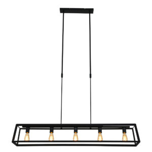 mexlite-hanglamp-buckley-zwart-metaal-groteeettafellamp-e27-2675zw-1