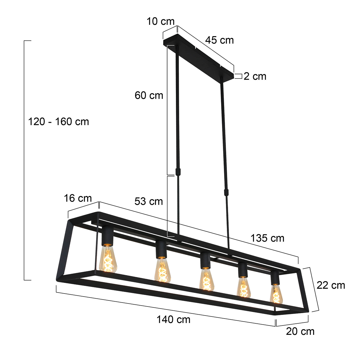 mexlite-hanglamp-buckley-zwart-metaal-groteeettafellamp-e27-2675zw-7