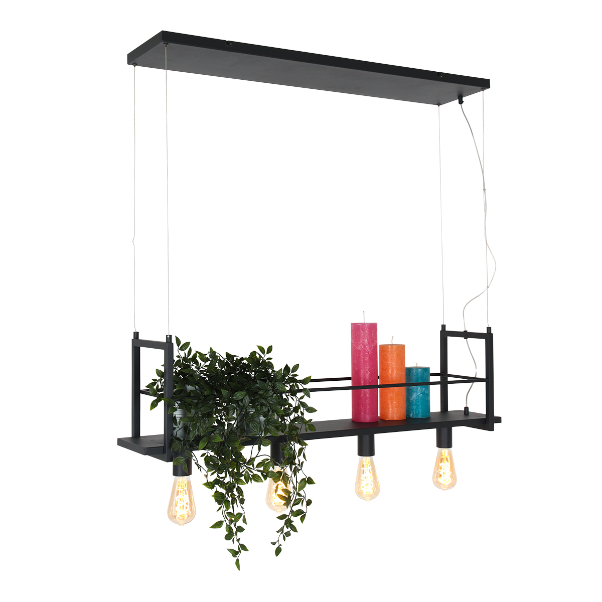 mexlite-hanglamp-buckley-zwart-metaal-groteeettafellamp-e27-2983zw-5