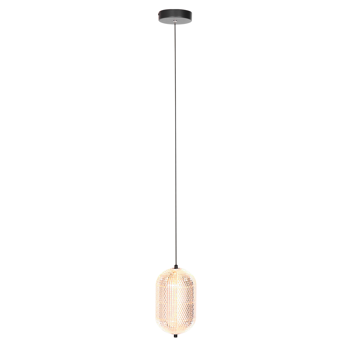 mexlite-hanglamp-geripu-amberkleurig-kunststofmetaal-ø15cm-led-3840zw-1