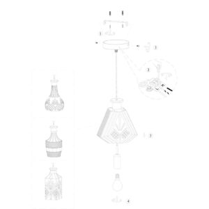 mexlite-hanglamp-grazioglass-messing-glasmetaal-ø18cm-e14-3494me-9