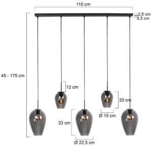 mexlite-hanglamp-haloswap-zwart-glas-groteeettafellamp-e27-4280zw-7