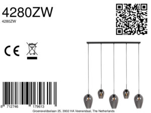 mexlite-hanglamp-haloswap-zwart-glas-groteeettafellamp-e27-4280zw-8a