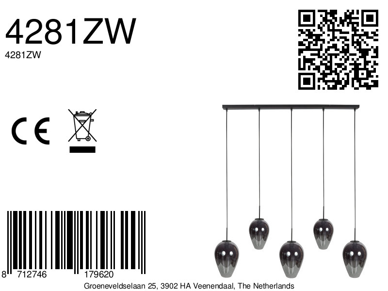 mexlite-hanglamp-haloswap-zwart-glas-ø40cm-e27-4281zw-8a