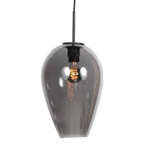 mexlite-hanglamp-haloswap-zwart-glassmokeglas-bedlampje-e27-4289zw-4
