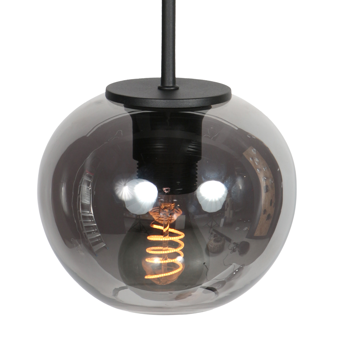 mexlite-hanglamp-haloswap-zwart-glassmokeglas-bedlampje-e27-4291zw-5