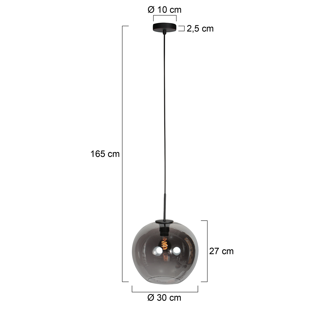 mexlite-hanglamp-haloswap-zwart-glassmokeglas-bedlampje-e27-4294zw-7