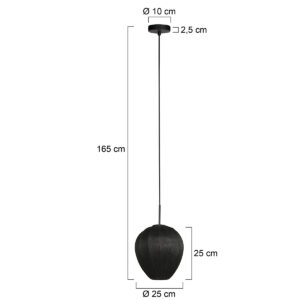 mexlite-hanglamp-haloswap-zwart-linnen-ø25cm-e27-4297zw-7