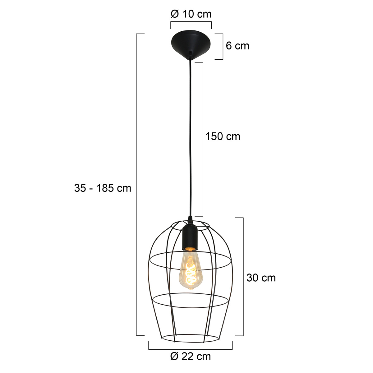 mexlite-hanglamp-minimalics-zwart-metaal-ø15cm-e27-2705zw-7