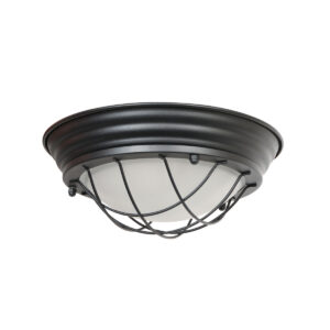mexlite-plafonniere-lisanne-zwart-glasmetaal-ø29cm-e27-1357zw-1