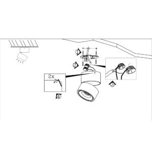 mexlite-spot-fezblack-zwart-kunststofmetaal-ø8cm-led-2673zw-9