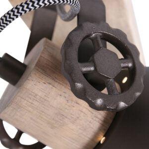 mexlite-spot-gearwood-antraciet-metaalrubberwood-opbouwspot-e27-2133a-5