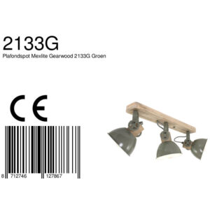 mexlite-spot-gearwood-groen-metaalrubberwood-opbouwspot-e27-2133g-8a