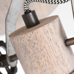 mexlite-spot-gearwood-nikkel-metaalrubberwood-ø38cm-e27-3063ni-6