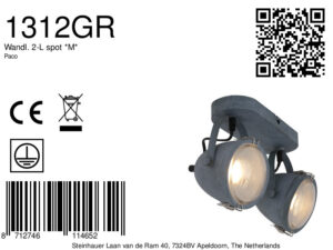 mexlite-spot-paco-grijs-glasmetaal-opbouwspot-gu10-1312gr-8a