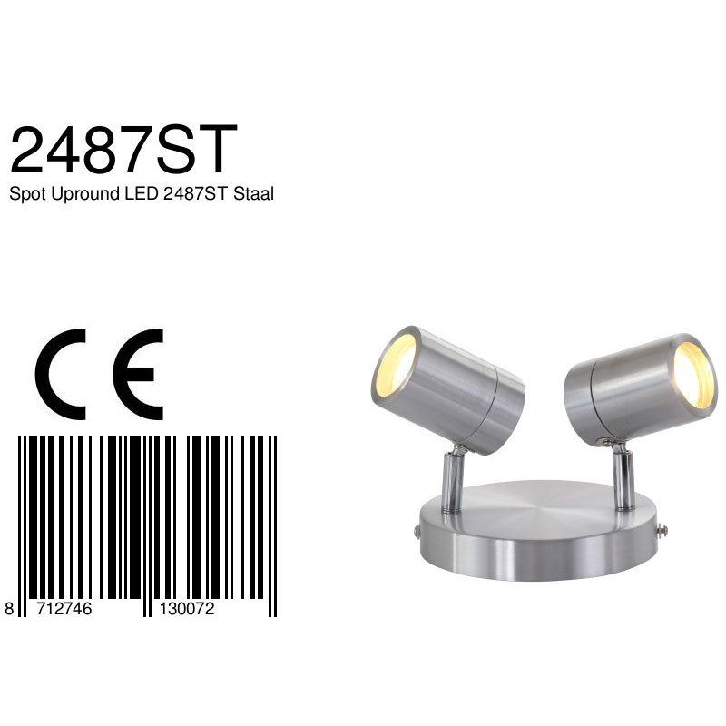 mexlite-spot-uproundled-staal-metaal-ø24cm-gu10-2487st-8a