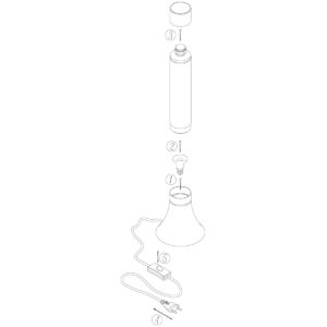 mexlite-tafellamp-volcan-zwart-glasmetaal-ø14cm-e14-3117zw-9