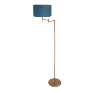 mexlite-vloerlamp-bella-brons-metaalveloursstof-ø45cm-e27-3873br-1