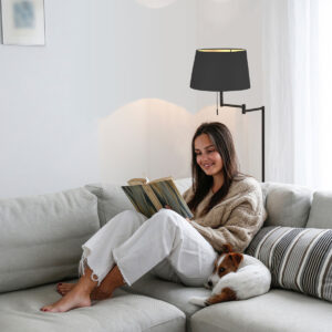 mexlite-vloerlamp-bella-zwart-linnenmetaal-leeslamp-e27-5894zw-2