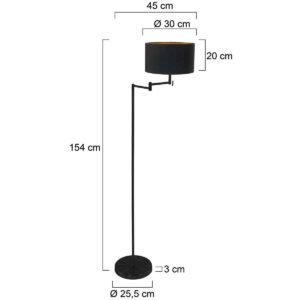 mexlite-vloerlamp-bella-zwart-linnenmetaal-ø45cm-e27-3892zw-7