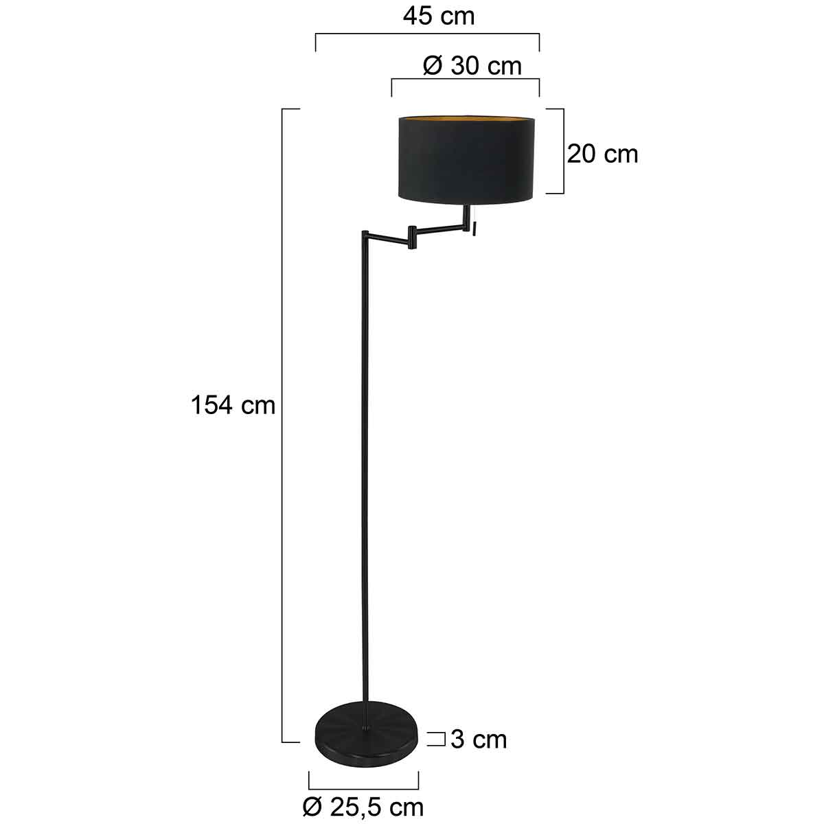 mexlite-vloerlamp-bella-zwart-linnenmetaal-ø45cm-e27-3892zw-7