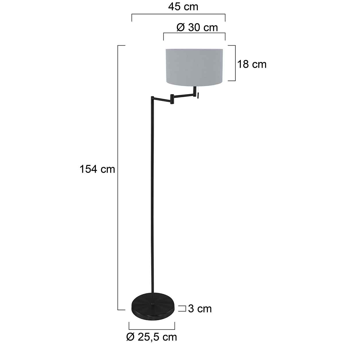 mexlite-vloerlamp-bella-zwart-linnenmetaal-schemerlamp-e27-3893zw-7
