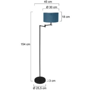 mexlite-vloerlamp-bella-zwart-metaalstof-ø45cm-e27-3891zw-7