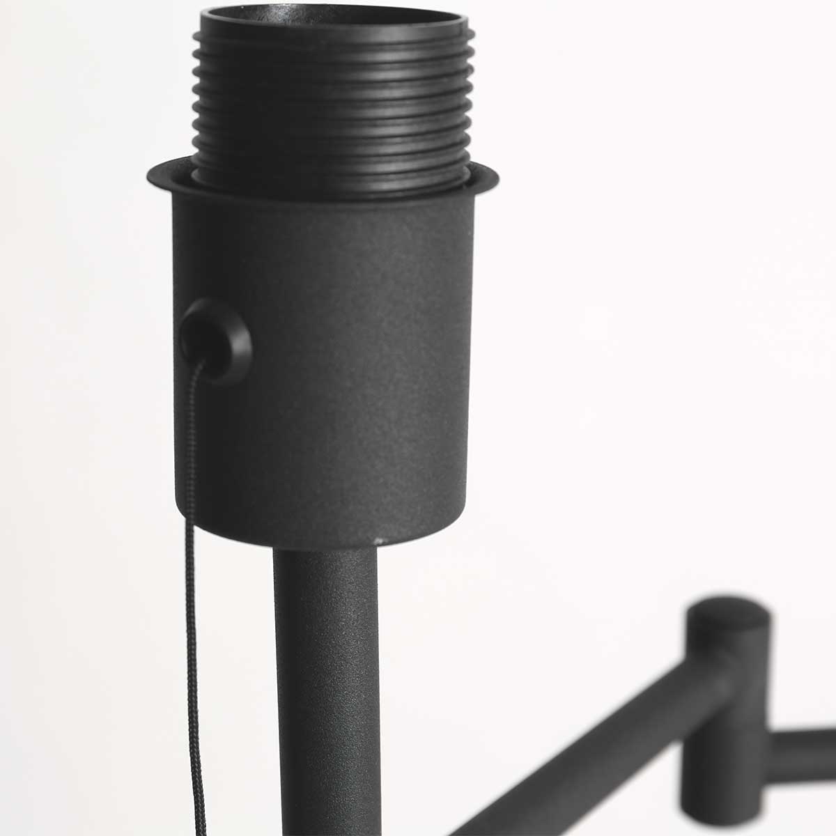 mexlite-vloerlamp-bella-zwart-metaalveloursstof-ø45cm-e27-3886zw-5