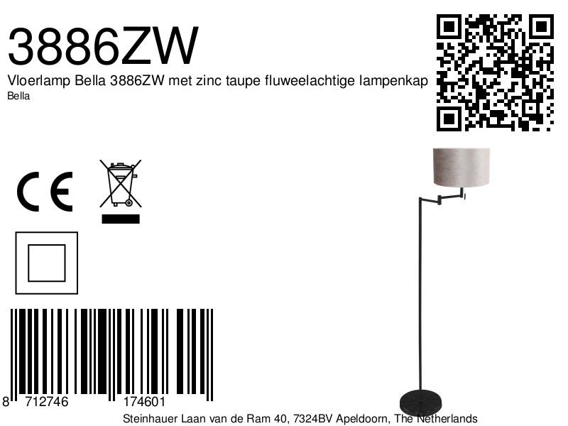 mexlite-vloerlamp-bella-zwart-metaalveloursstof-ø45cm-e27-3886zw-8a