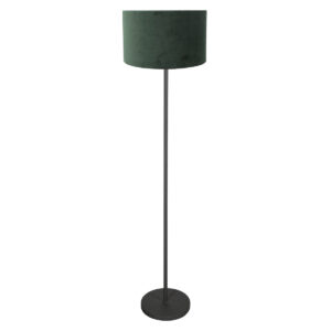 mexlite-vloerlamp-noor-groenzwart-metaaltextiel-ø30cm-e27-4445zw-0