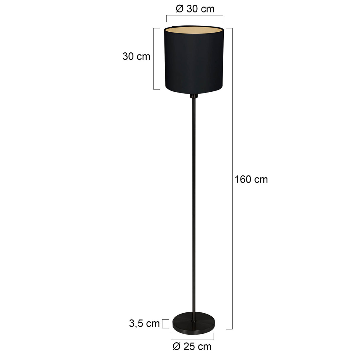 mexlite-vloerlamp-noor-zwart-linnenmetaal-ø30cm-e27-1564zw-7