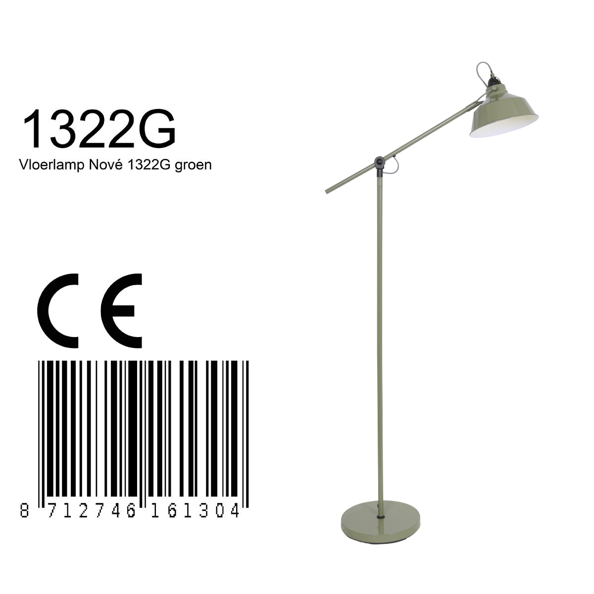 mexlite-vloerlamp-nove-groen-metaal-leeslamp-e27-1322g-8a