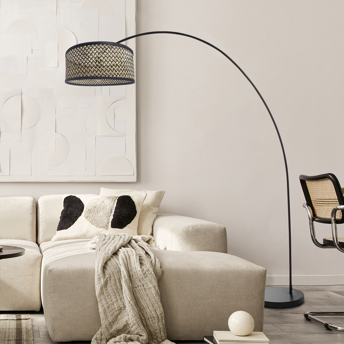 mexlite-vloerlamp-solva-zwart-bamboemetaal-booglamp-e27-3739zw-2