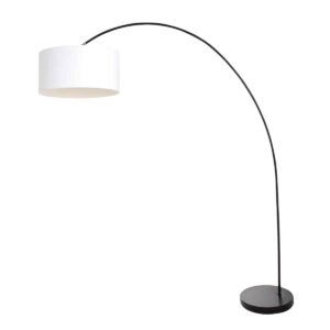 mexlite-vloerlamp-solva-zwart-linnenmetaal-booglamp-e27-3894zw-1