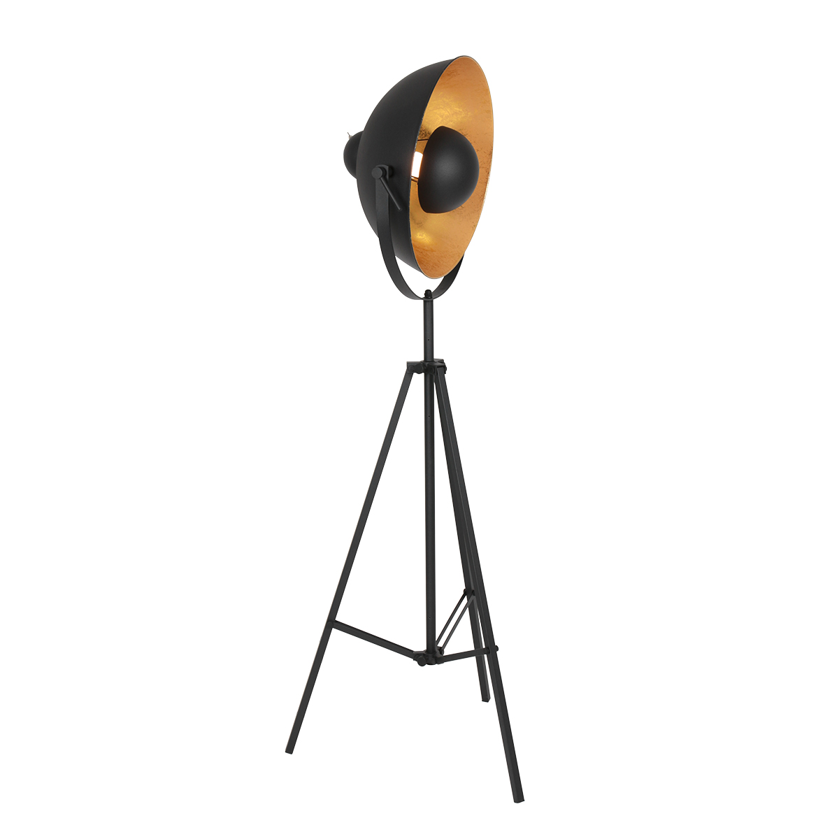 mexlite-vloerlamp-sunflower-zwart-metaal-ø74cm-e27-3664zw-1