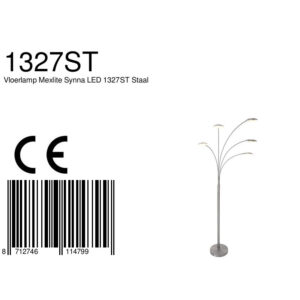 mexlite-vloerlamp-synna-staal-glasmetaal-led-1327st-8a