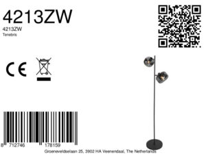 mexlite-vloerlamp-tenebris-zwart-glasmetaal-ø28cm-e14-4213zw-8a