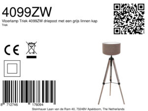 mexlite-vloerlamp-triek-zwart-houtlinnen-ø75cm-e27-4099zw-8a