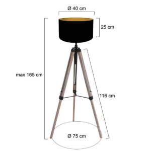 mexlite-vloerlamp-triek-zwart-houtlinnen-ø75cm-e27-4107zw-7