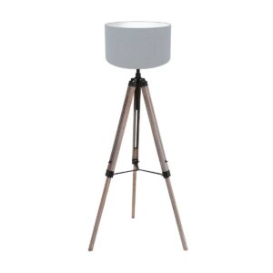 mexlite-vloerlamp-triek-zwart-houtlinnen-ø75cm-e27-4108zw-0