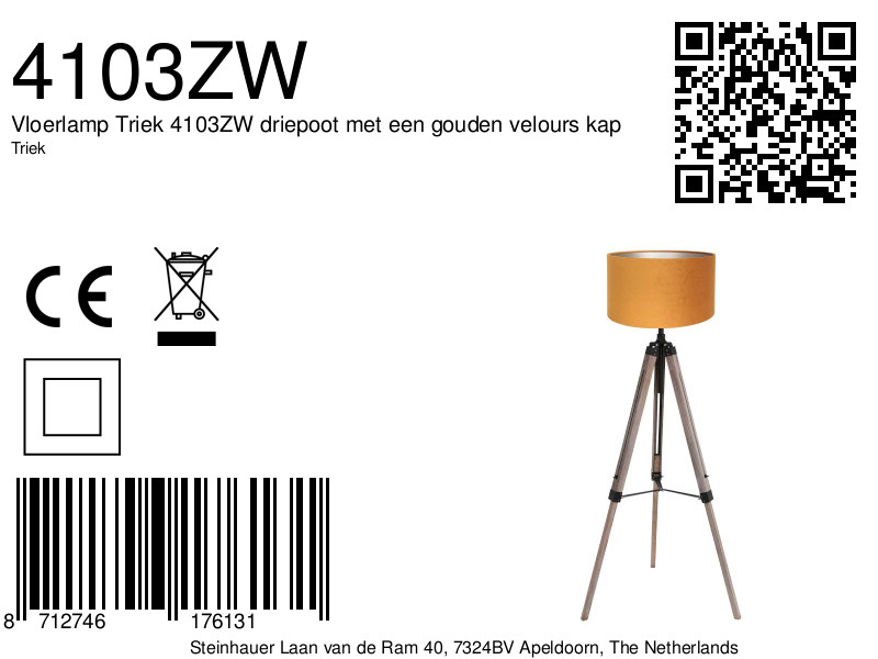 mexlite-vloerlamp-triek-zwart-houtveloursstof-ø75cm-e27-4103zw-8a