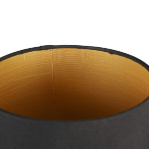 mexlite-wandlamp-noor-zwart-linnenmetaal-ø18cm-led_e27-1562zw-11