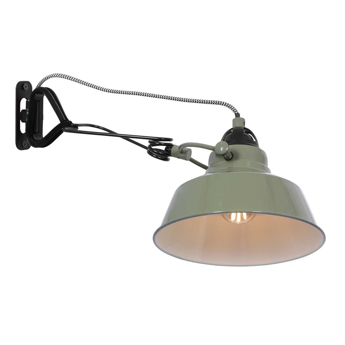 mexlite-wandlamp-nove-groen-metaal-ø18cm-e27-1320g-1