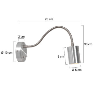 mexlite-wandlamp-upround-staal-metaalstaal-bedlampje-gu10-3390st-7