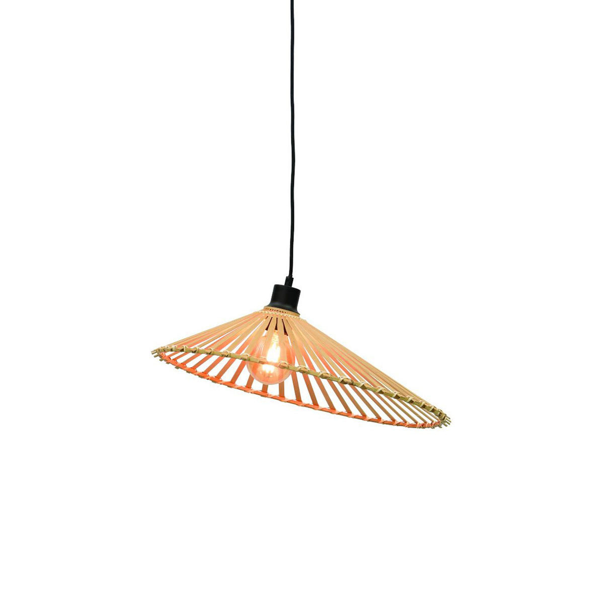 good&mojo-hanglamp-bromo-naturel/zwart-bamboe-ø50cm-e27-bromo/h50/n-0
