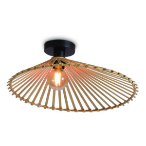 good&mojo-plafonniere-bromo-naturel/zwart-bamboe-ø50cm-e27-bromo/c50/n-0